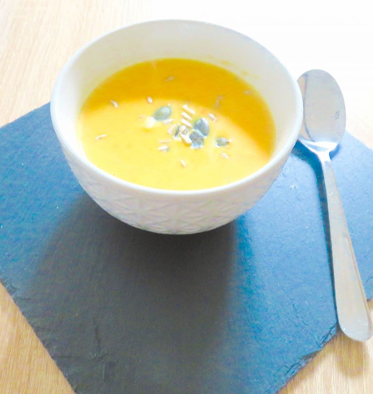 Kürbissuppe aus Butternutkürbis - Bonbontüte